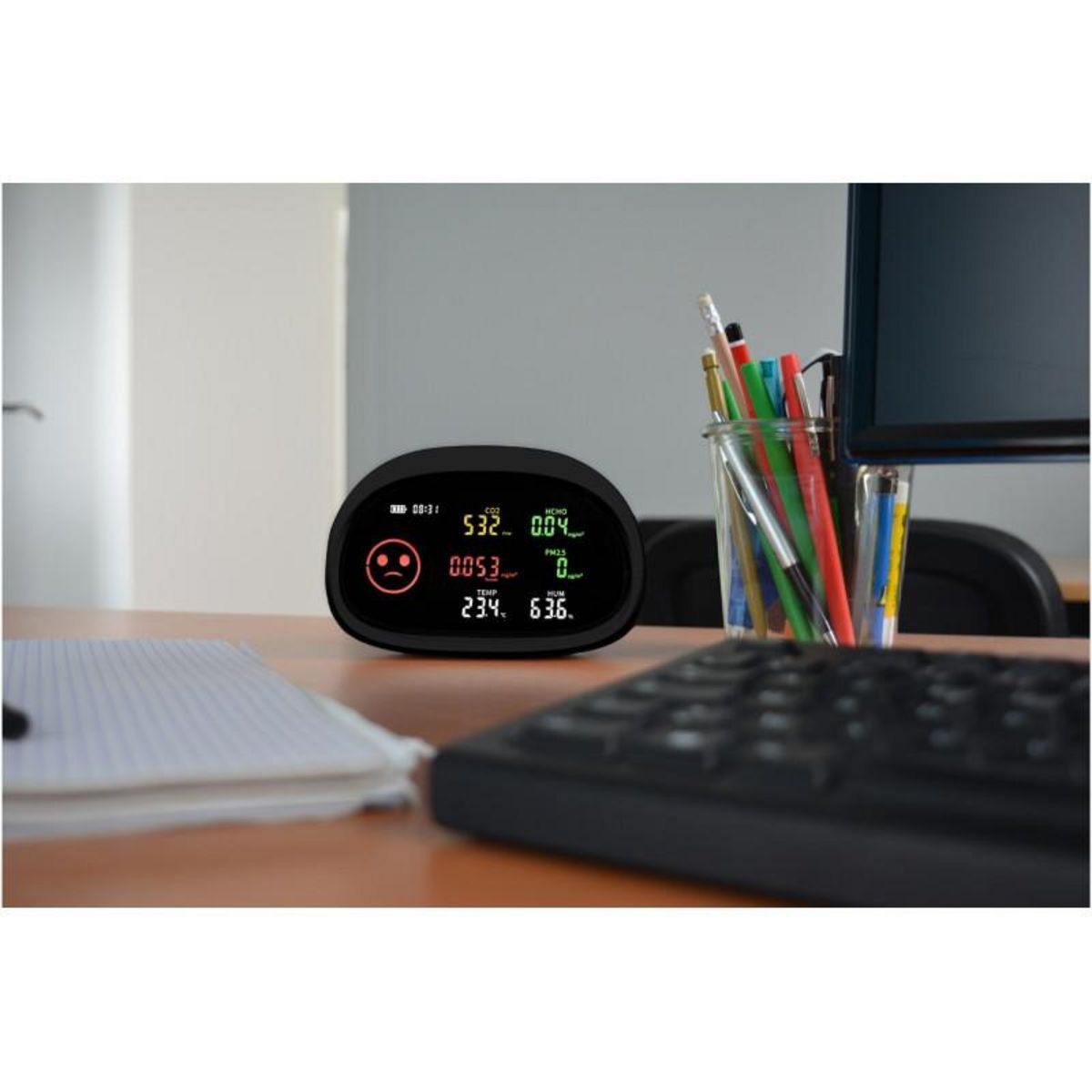 Orium Moniteur d air Orium Mesureur de Qualite de l Air interieur Quaelis 50