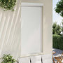 Voir la diapositive 3 : VIDAXL Volet roulant aluminium 110x220 cm blanc