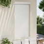Voir la diapositive 3 : VIDAXL Volet roulant aluminium 110x220 cm blanc
