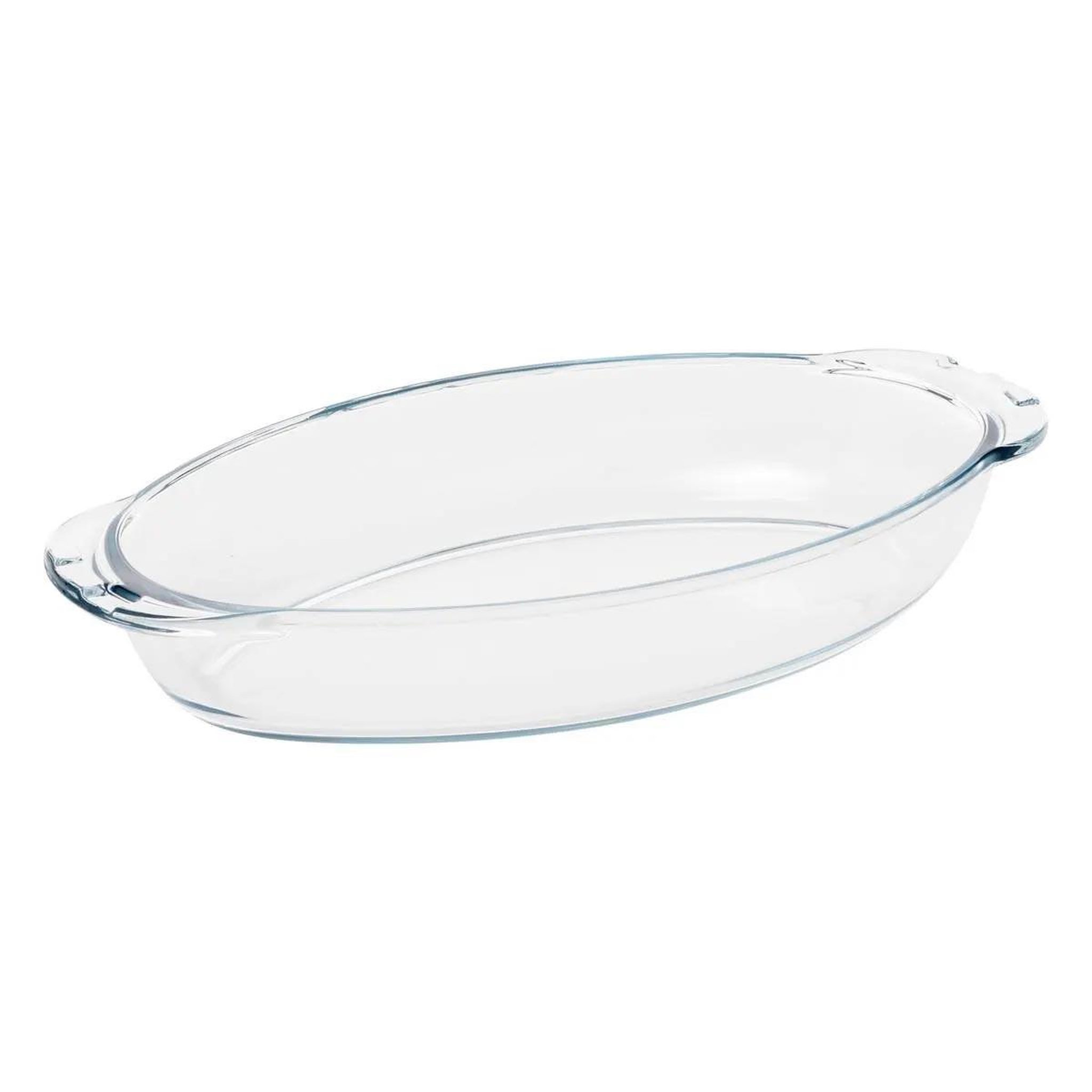 Voir la diapositive 3 : FIVE Plat à Four en Verre  Ovale  34cm Transparent