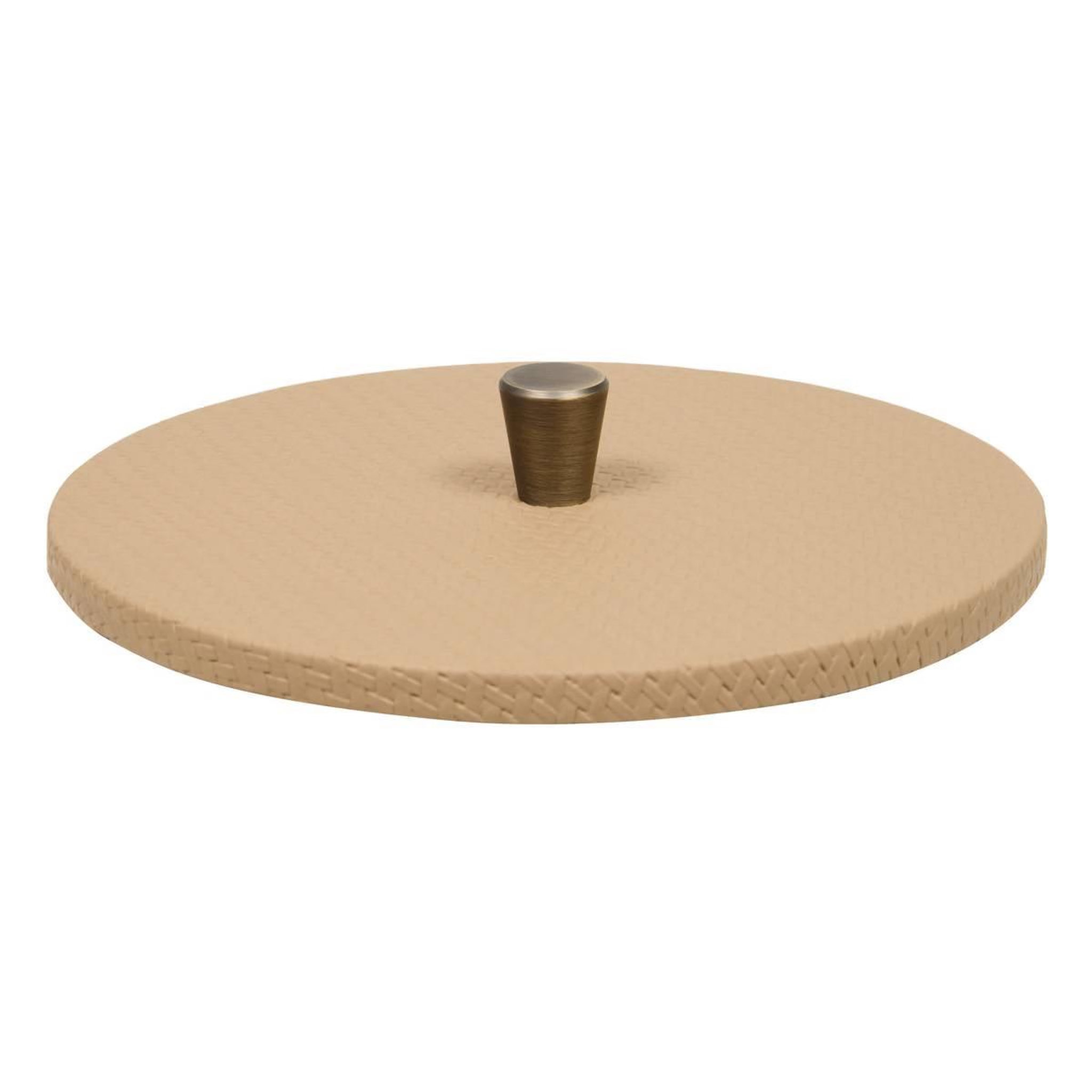 Voir la diapositive 3 : ATMOSPHERA Lot de 2 boîtes déco  bonie  19cm taupe