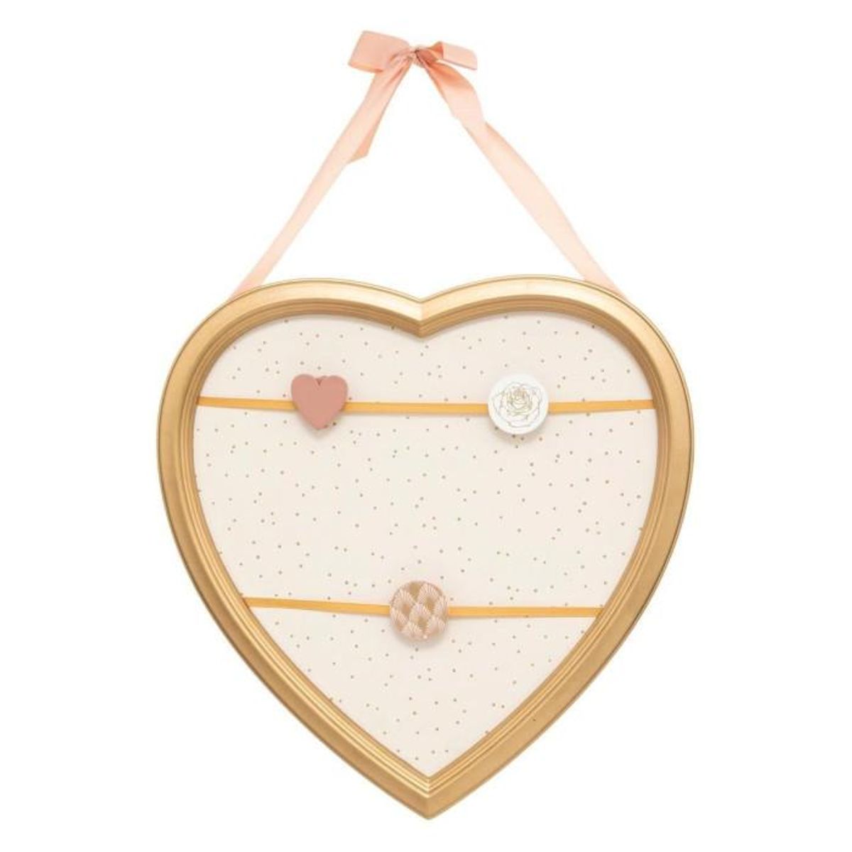 Atmosphera Kids Pêle-Mêle Cœur Enfant  Il Était une Fois  38cm Or