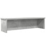 Voir la diapositive 1 : VIDAXL Étagère de cuisine empilable gris béton 50x15x16 cm