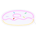 ATMOSPHERA Néon LED Mural  Donut  37cm Multicolore