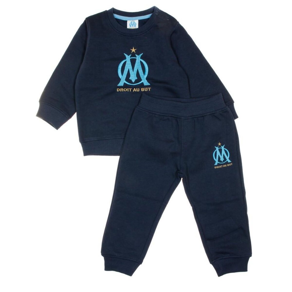 Olympique de Marseille OM Ensemble Bleu Bébé pas cher 