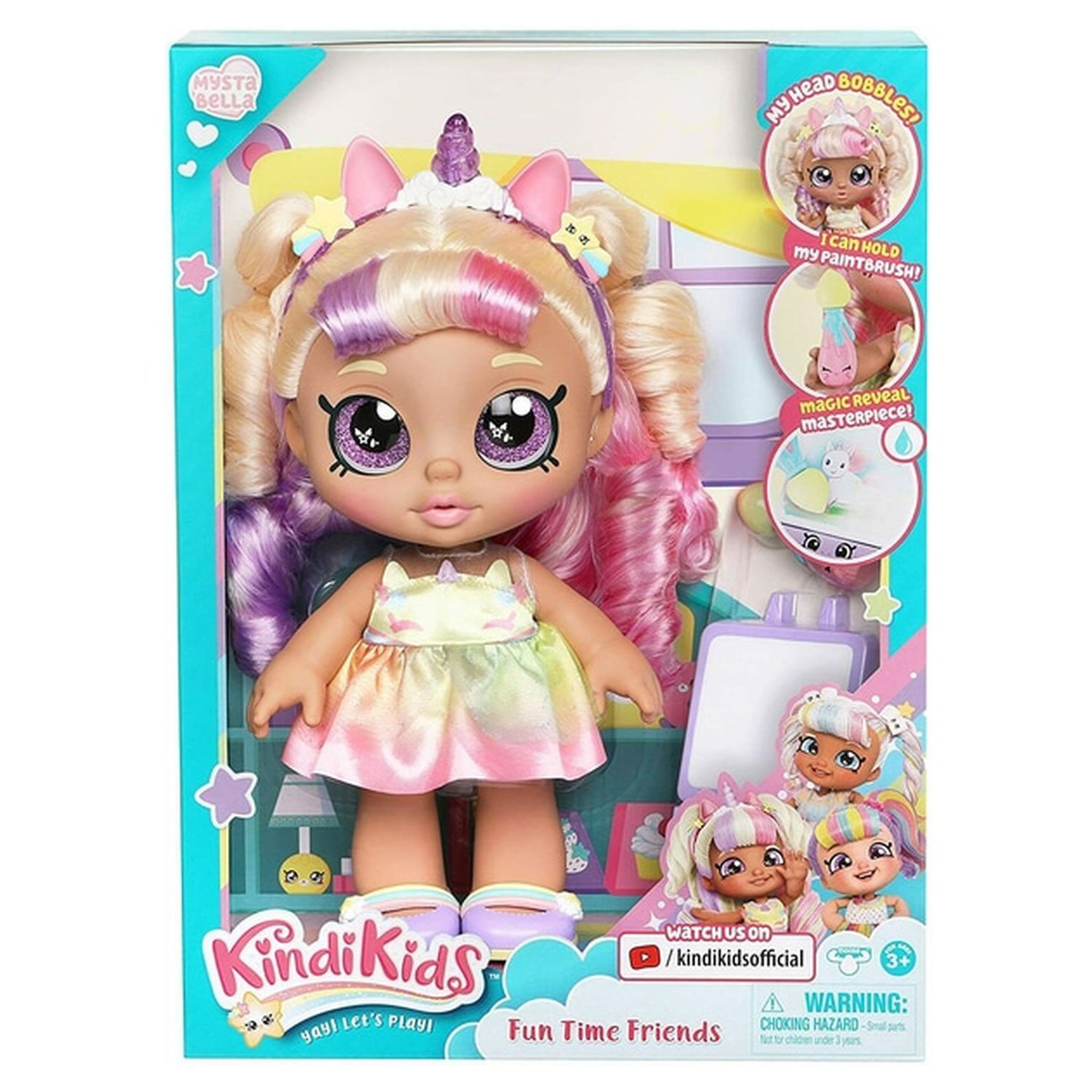 Voir la diapositive 2 : Poupée Kindy Kids - Mystabella