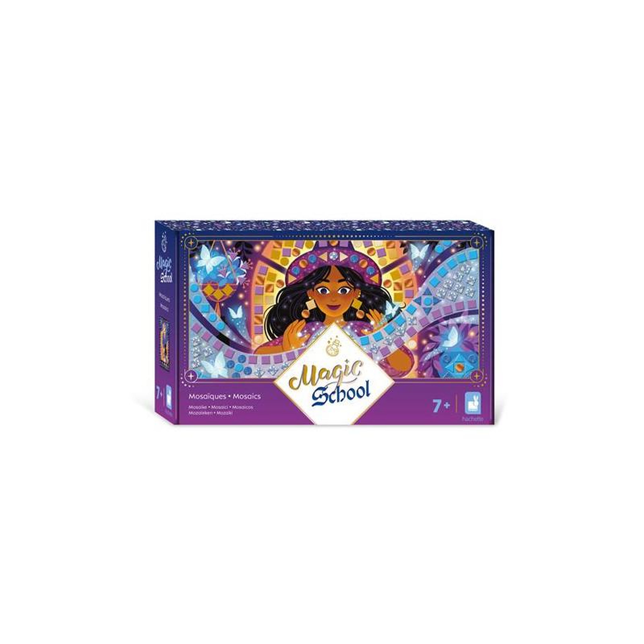 JANOD Jeu créatif Les Ateliers du Calme Magic School 3 Tableaux Mosaïques