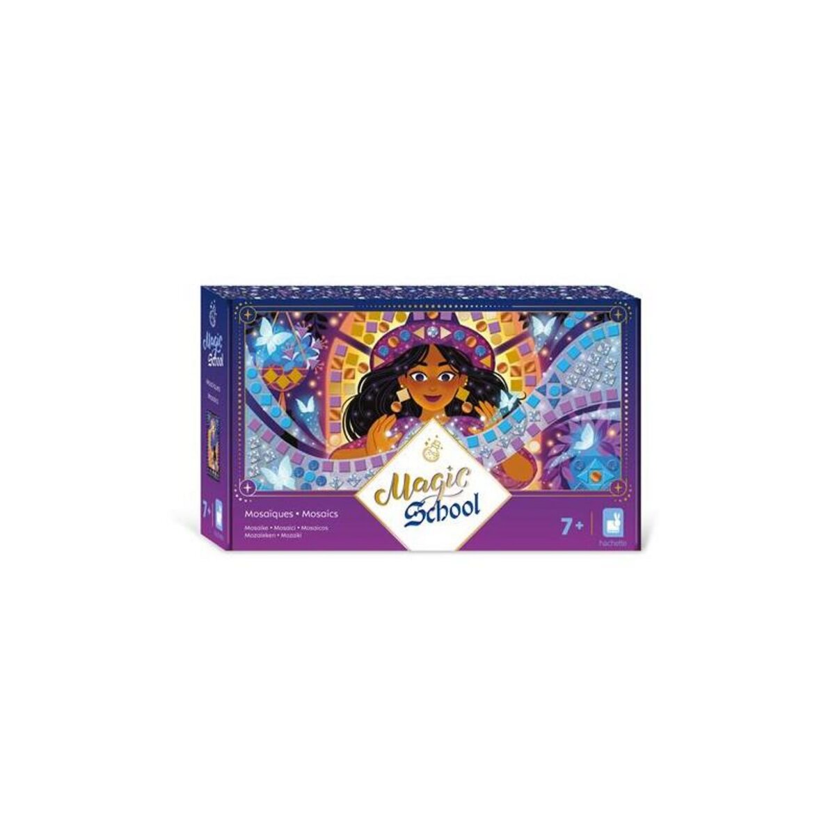 JANOD Jeu créatif Les Ateliers du Calme Magic School 3 Tableaux Mosaïques