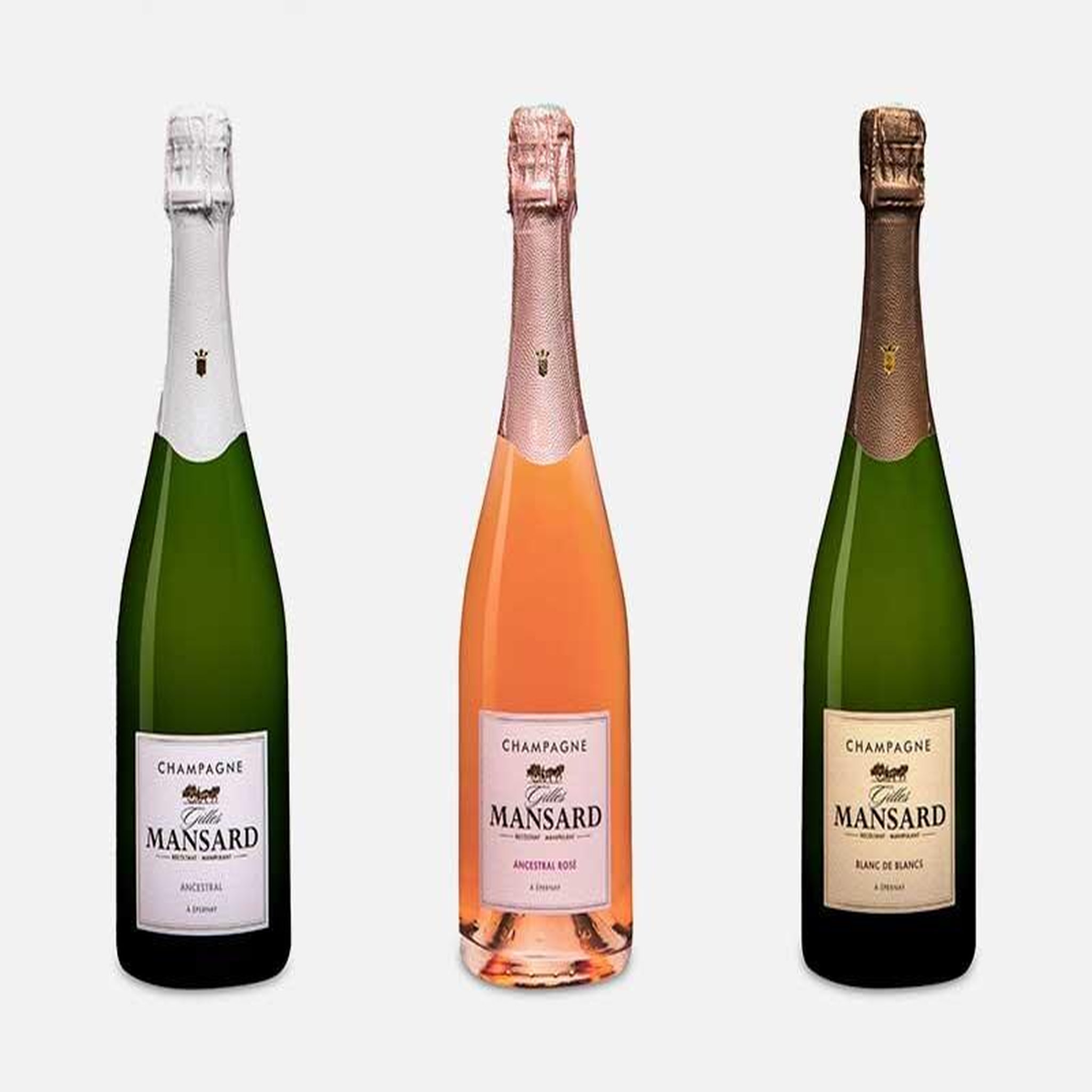 Voir la diapositive 2 : Smartbox Coffret 6 bouteilles de champagne à recevoir chez soi - coffret cadeau gastronomie