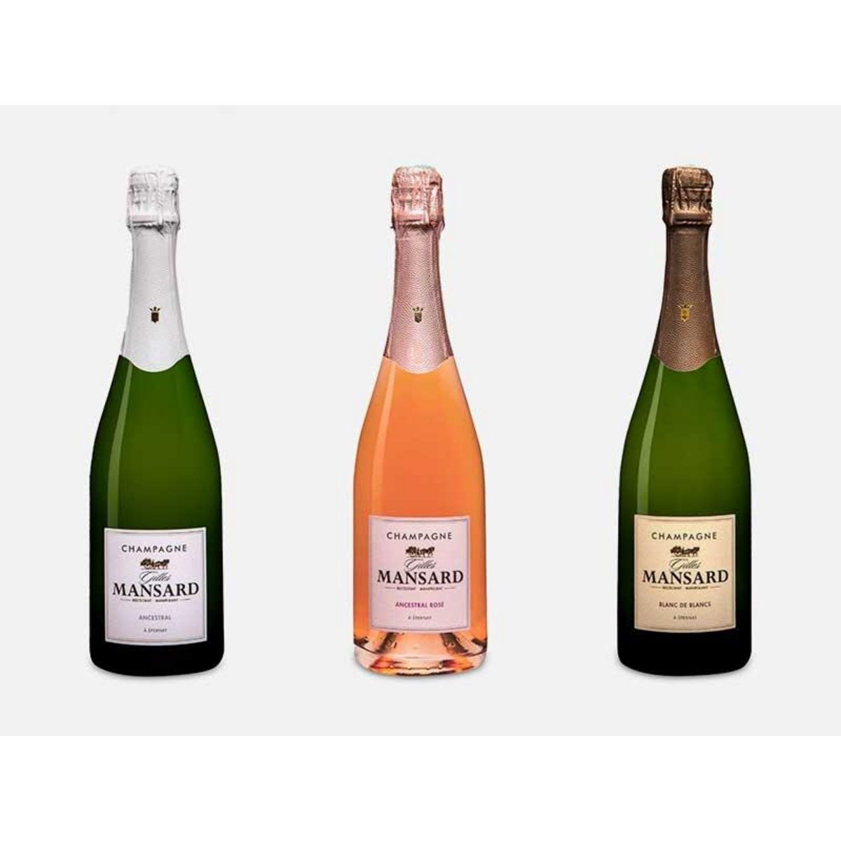 Smartbox Coffret 6 bouteilles de champagne à recevoir chez soi - Coffret Cadeau Gastronomie
