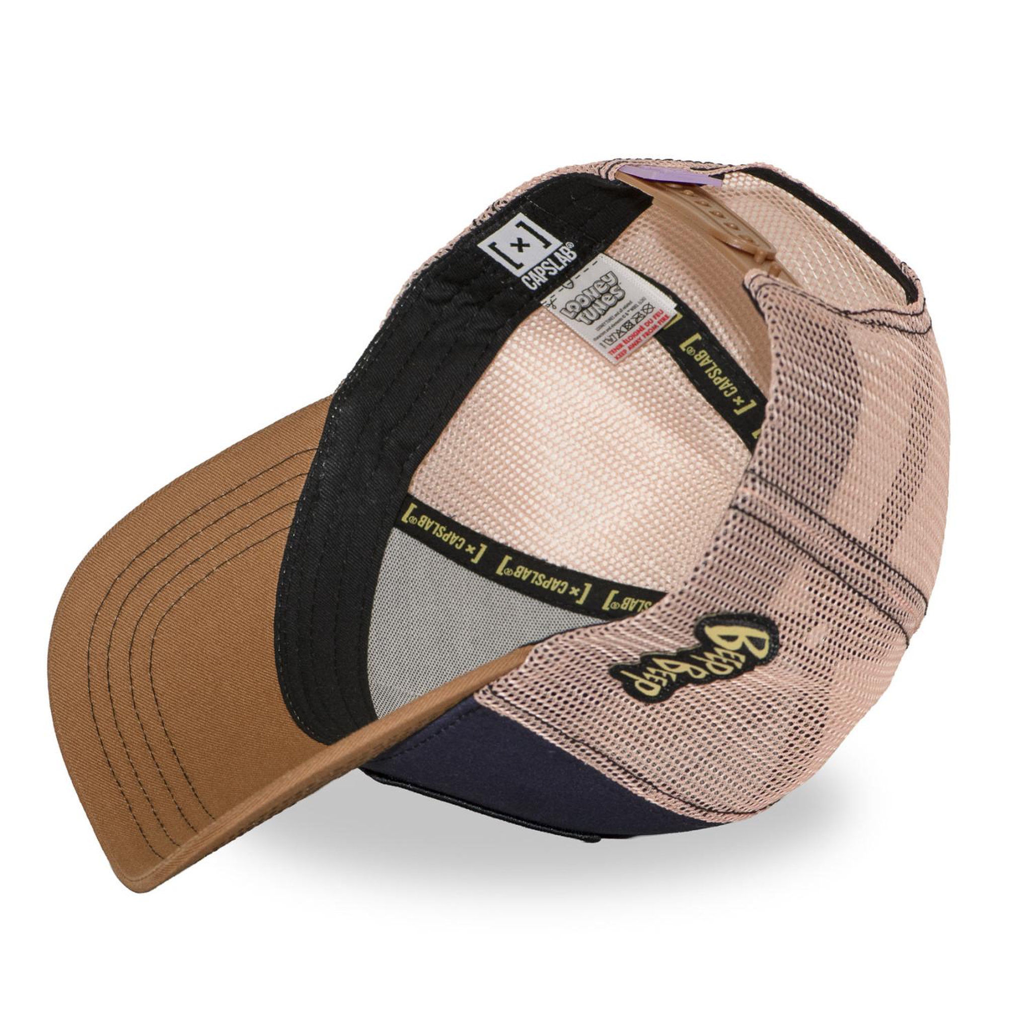 Voir la diapositive 6 : CAPSLAB Casquette trucker avec filet looney tunes will e