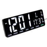 ATMOSPHERA Horloge Digitale Design  Garrett  35cm Noir