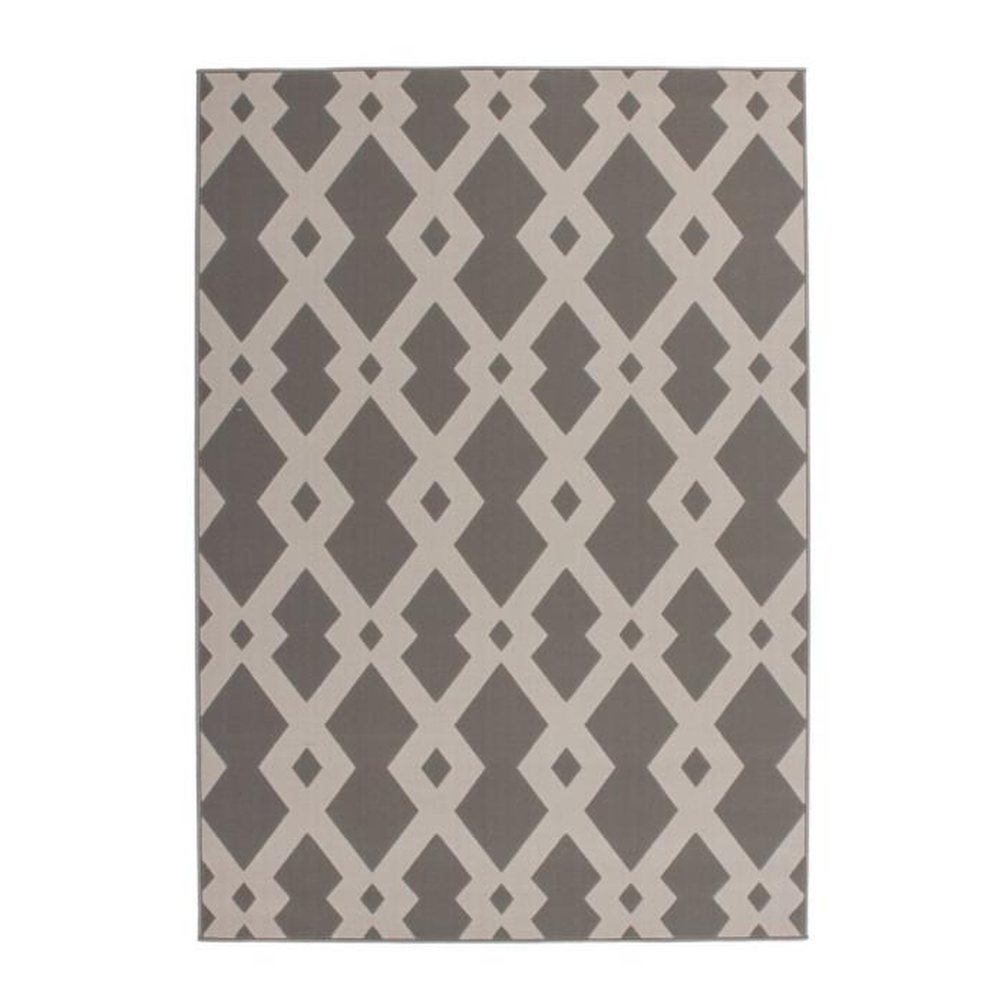 Paris Prix Tapis Ethnique à Poils Courts  Now I  Taupe. Coloris disponibles : Marron