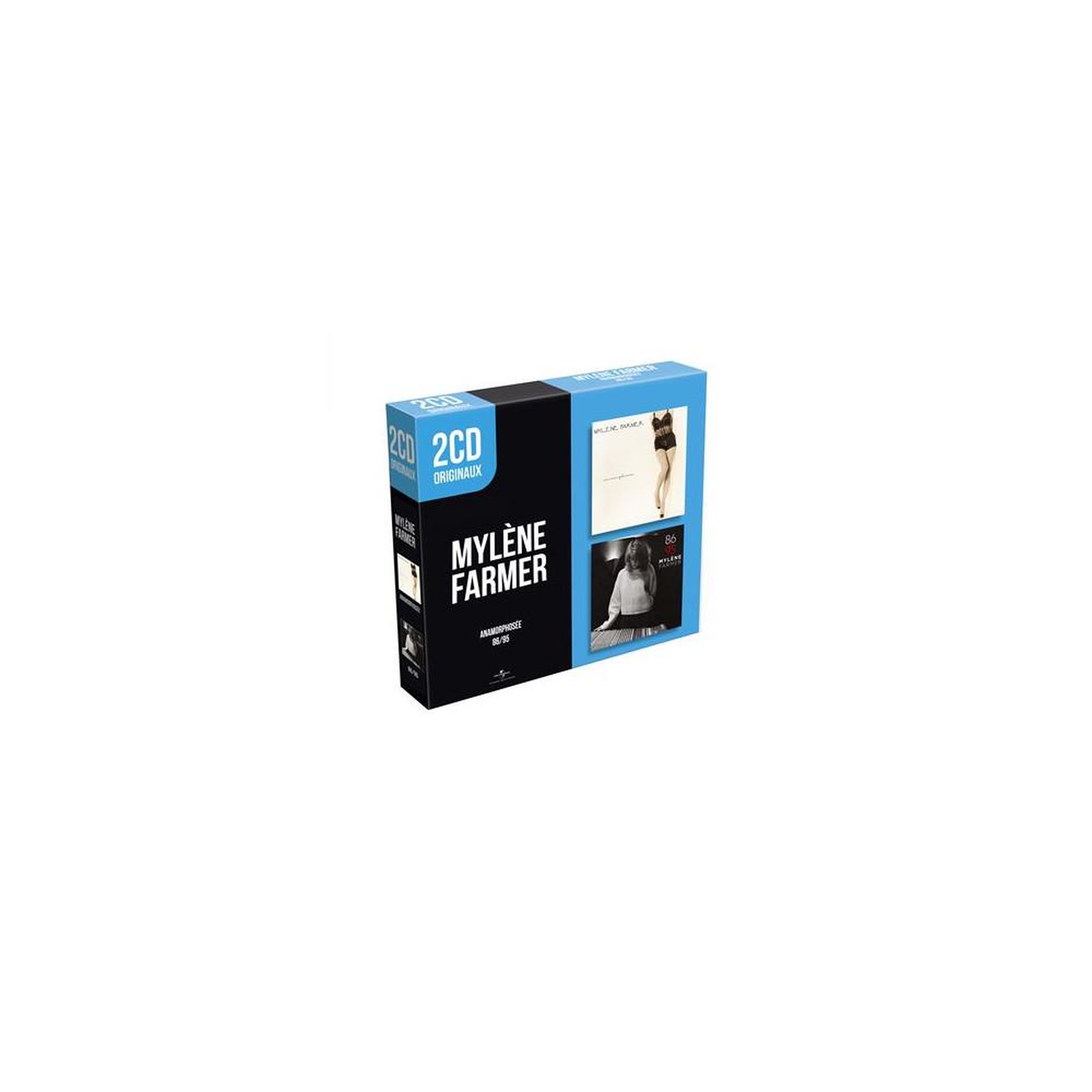 Album cd 2 disques mylène farmer – anamorphosée et 86/95 originaux