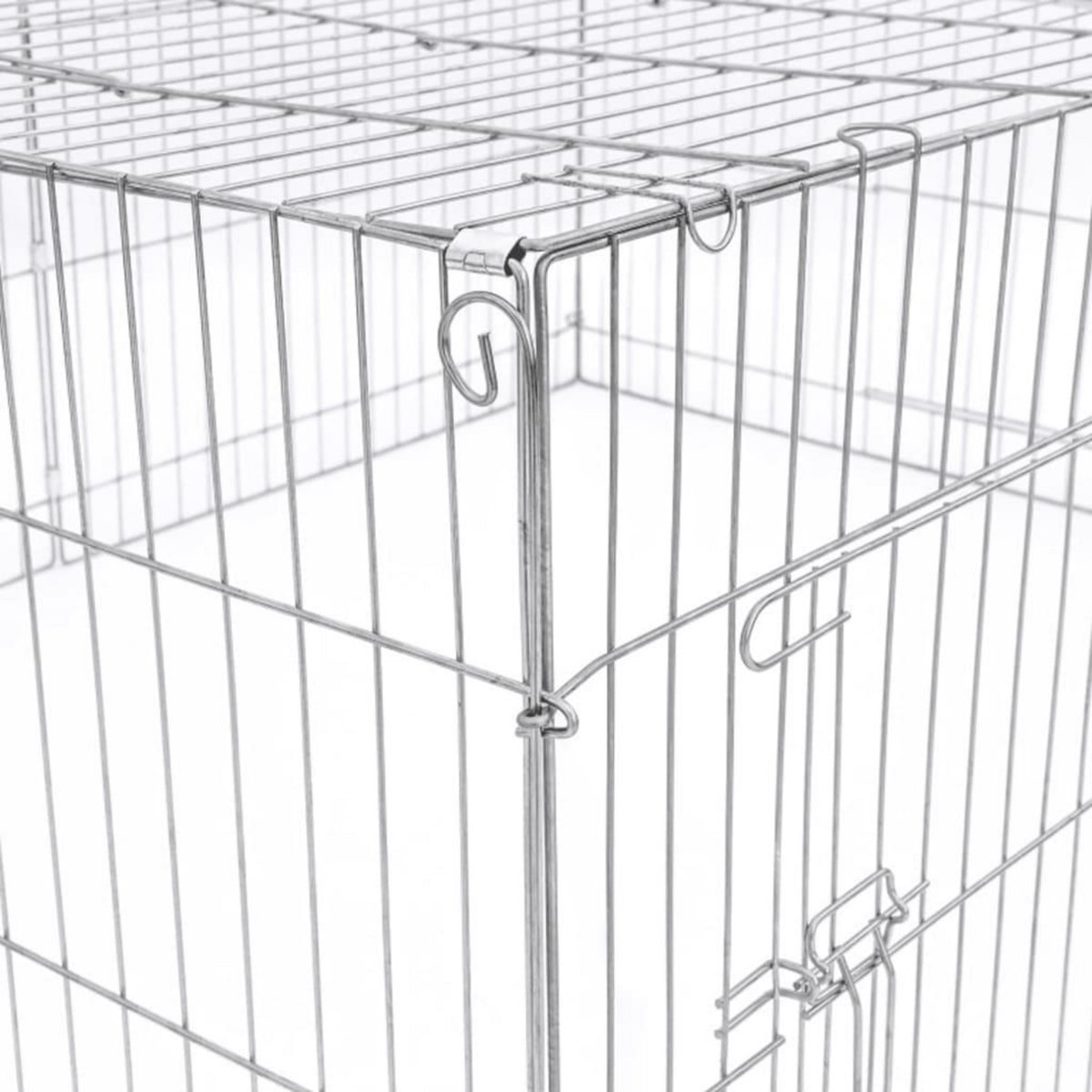 @Pet @Pet Enclos exterieur pour animaux Castle 144x112x60 cm Metal