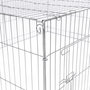 Voir la diapositive 5 : @Pet @Pet Enclos exterieur pour animaux Castle 144x112x60 cm Metal