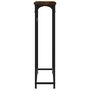 Voir la diapositive 5 : VIDAXL Table console chêne fumé 75x19,5x75 cm bois d ingénierie