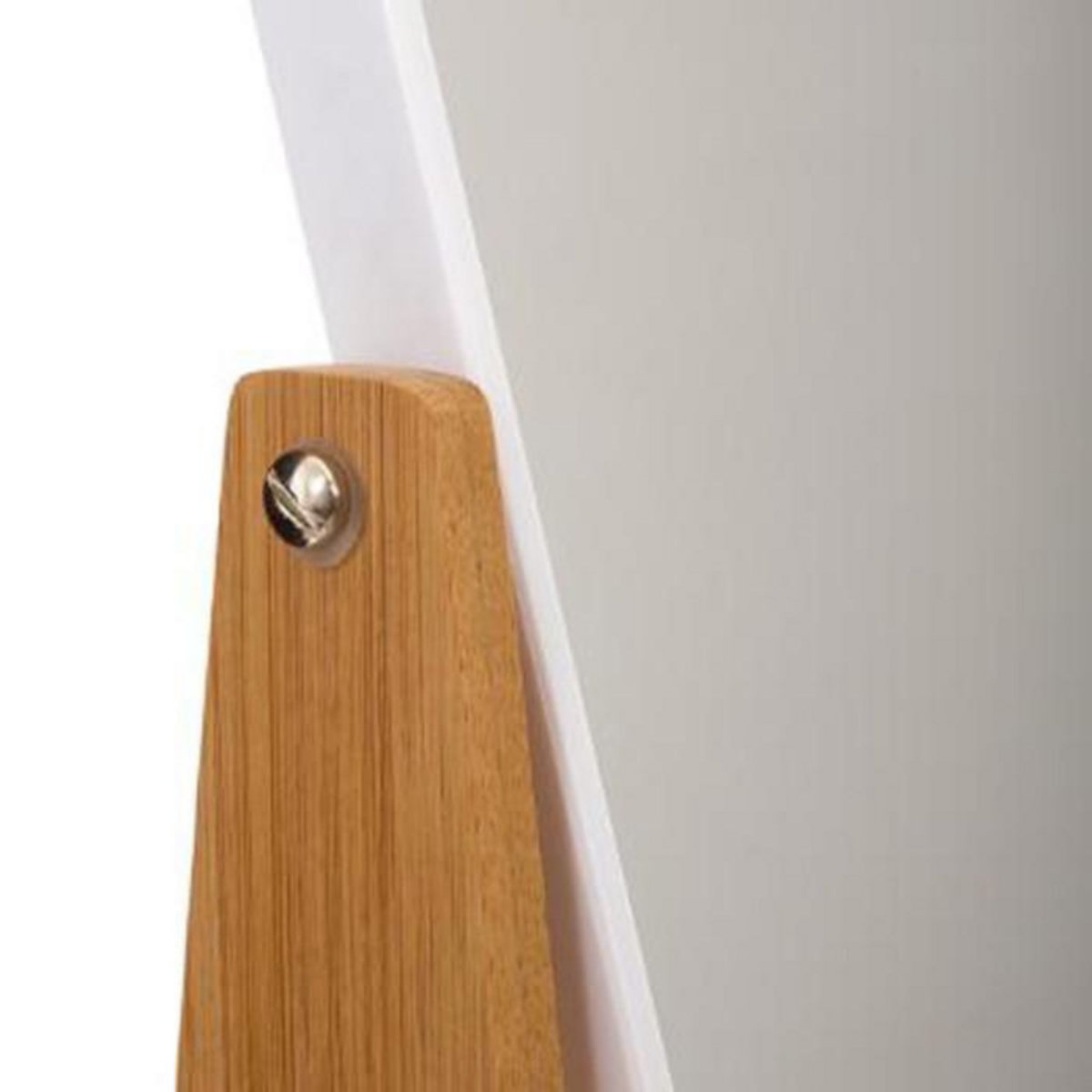 FIVE Miroir à Poser  Natureo  22cm Naturel & Blanc