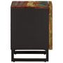 Voir la diapositive 4 : VIDAXL Table de chevet 40x34x46 cm bois massif de recuperation