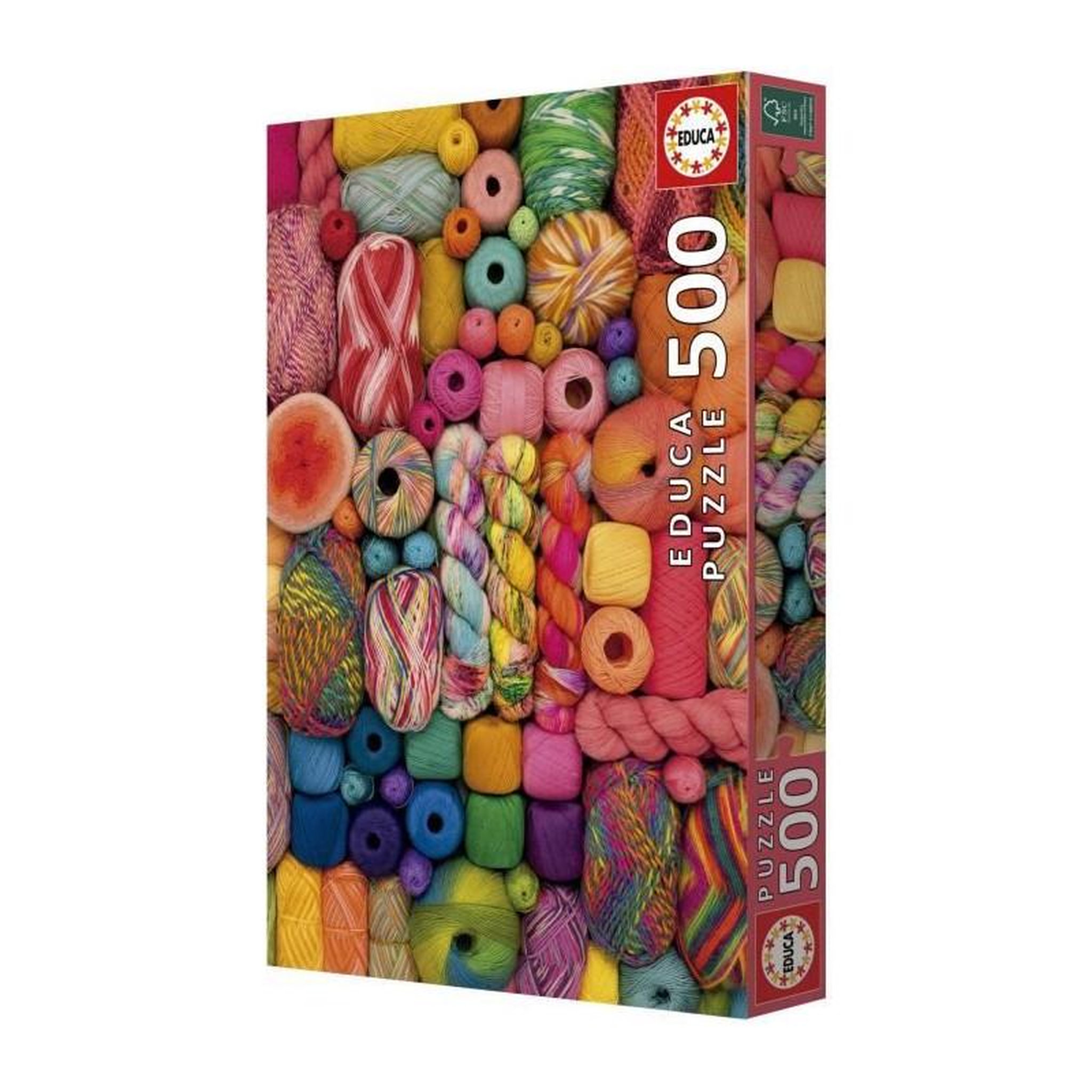 Voir la diapositive 3 : EDUCA Puzzle 500 pièces - Fil - Educa