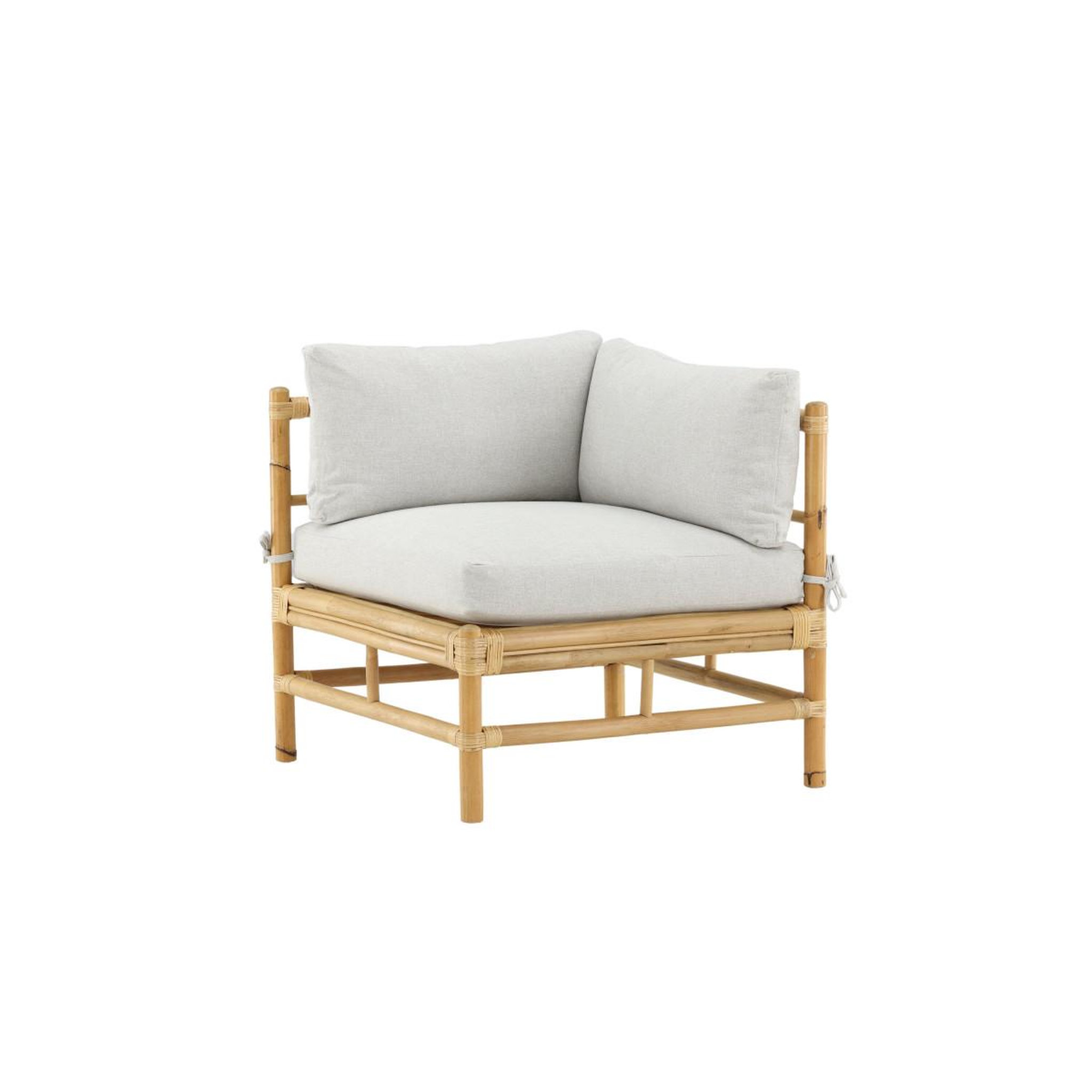 Voir la diapositive 6 : Paris Prix Canapé d'angle de jardin  cane  76cm naturel