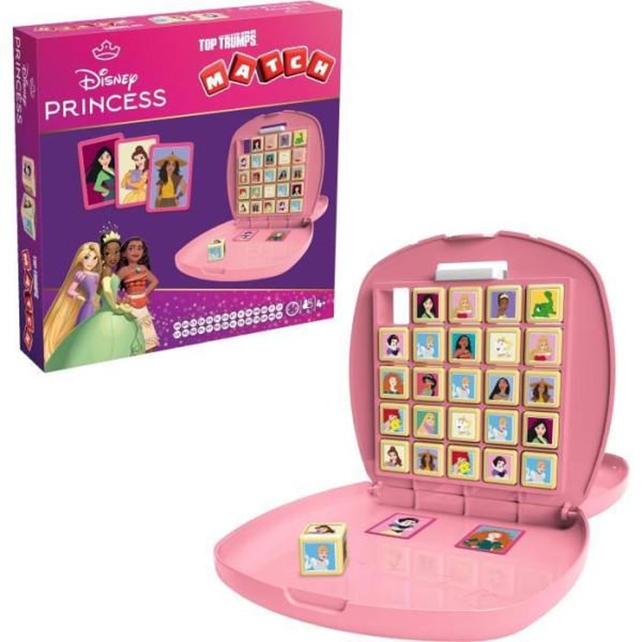 Winning Moves Match - Jeu de société - WINNING MOVES GAMES - Princesses Disney 2025