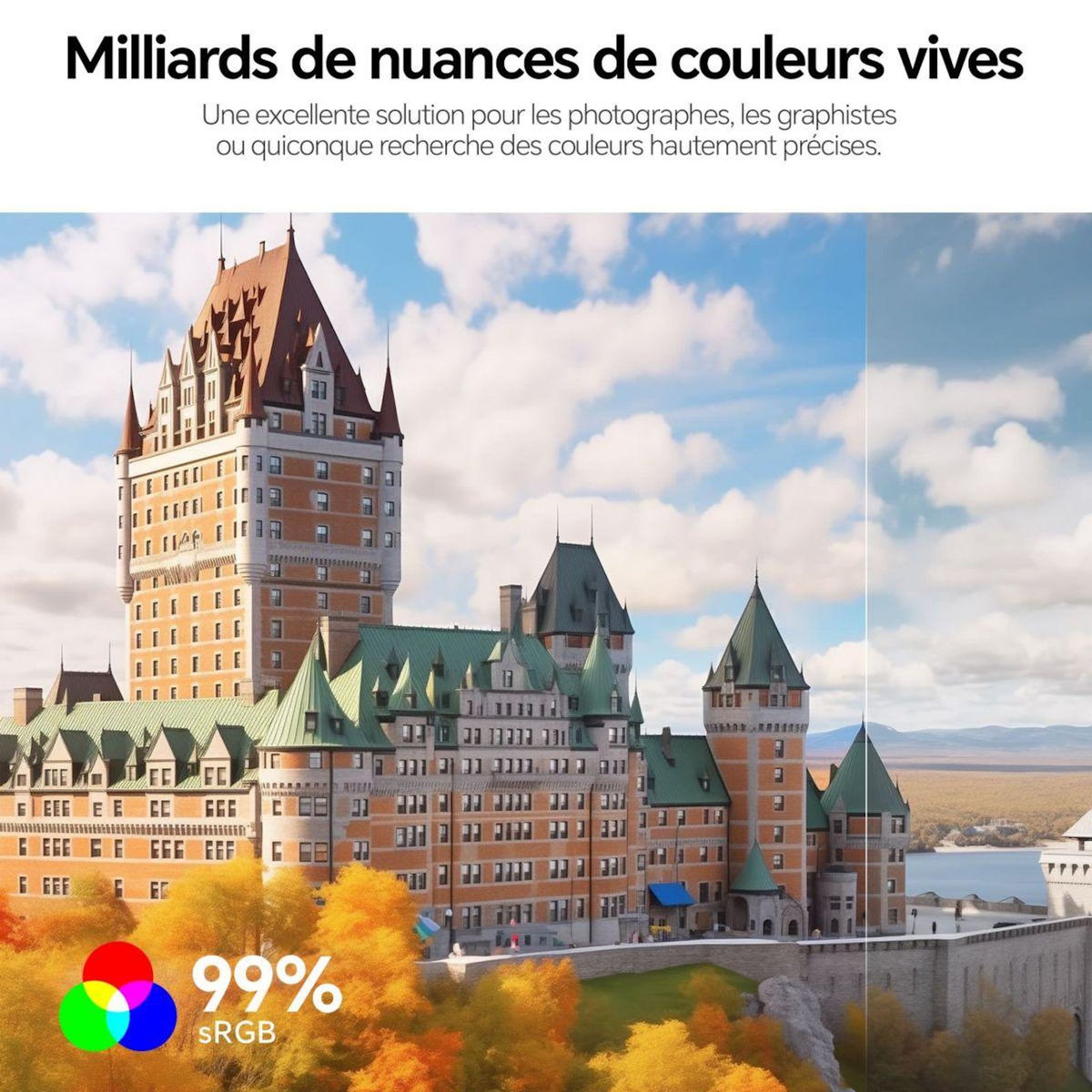 HKC Ecran PC 4K T2752U IPS