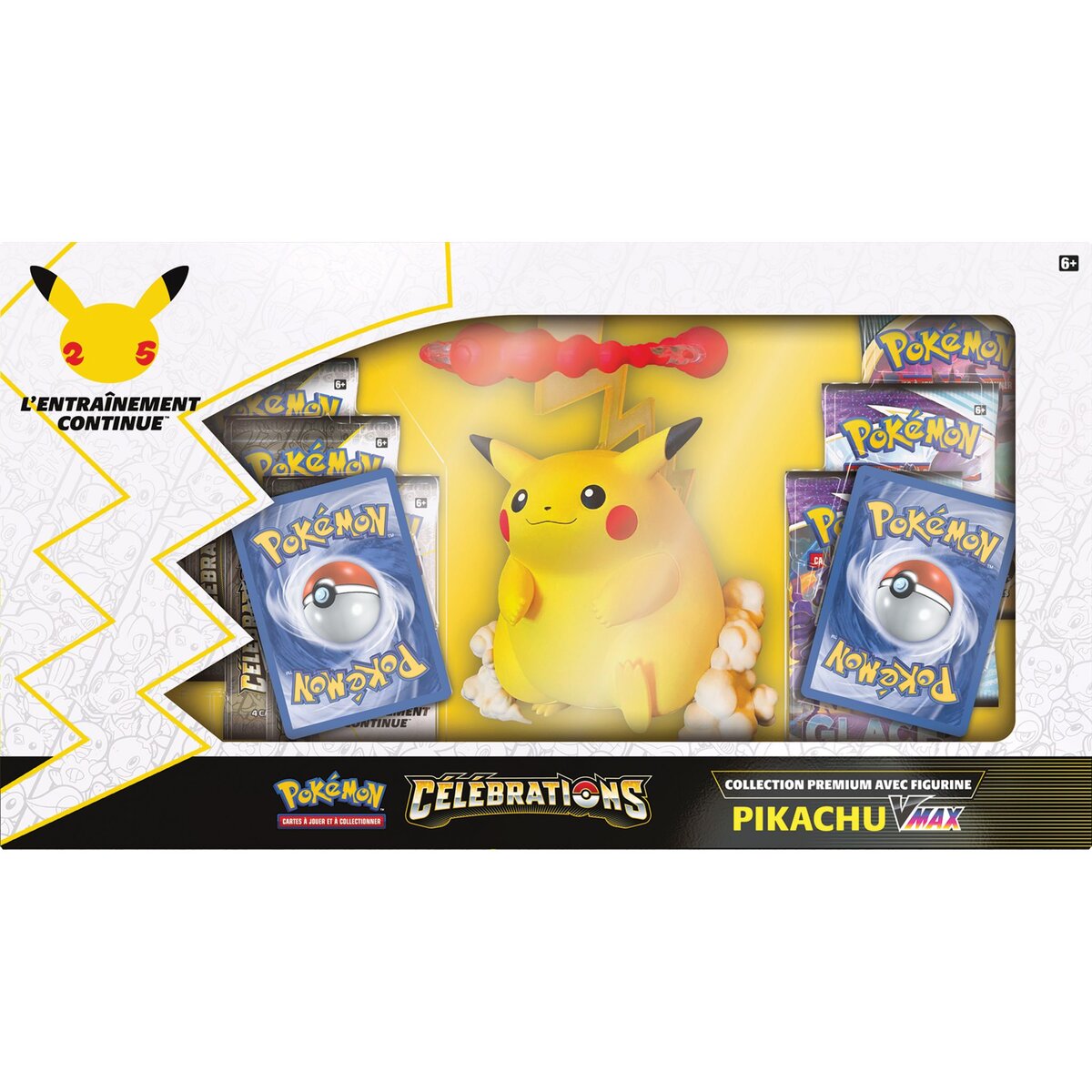 ASMODEE Coffret Pokémon Figurine géante 25 ans