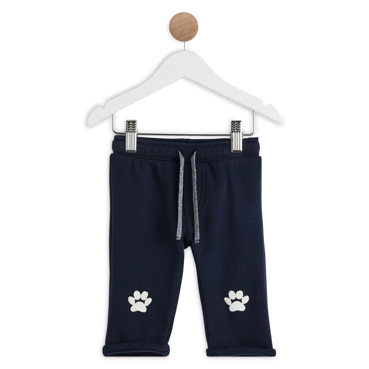 IN EXTENSO Pantalon molleton pattes de chien bébé garçon