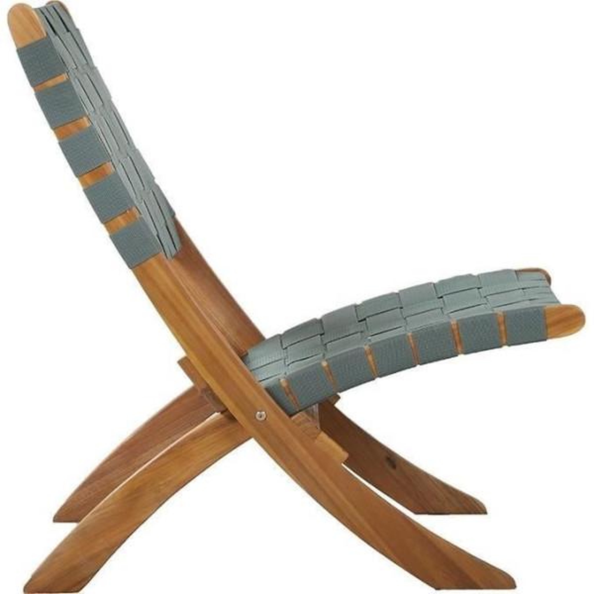 Voir la diapositive 6 : BEAU RIVAGE Lot de 2 fauteuils de jardin VERONE en bois d'acacia FSC et corde - coloris vert