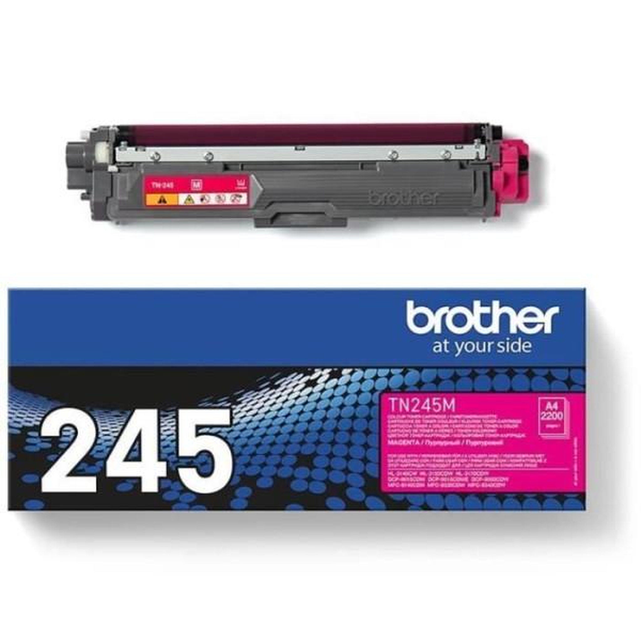 Voir la diapositive 3 : Brother Brother tn-245 toner laser magenta
