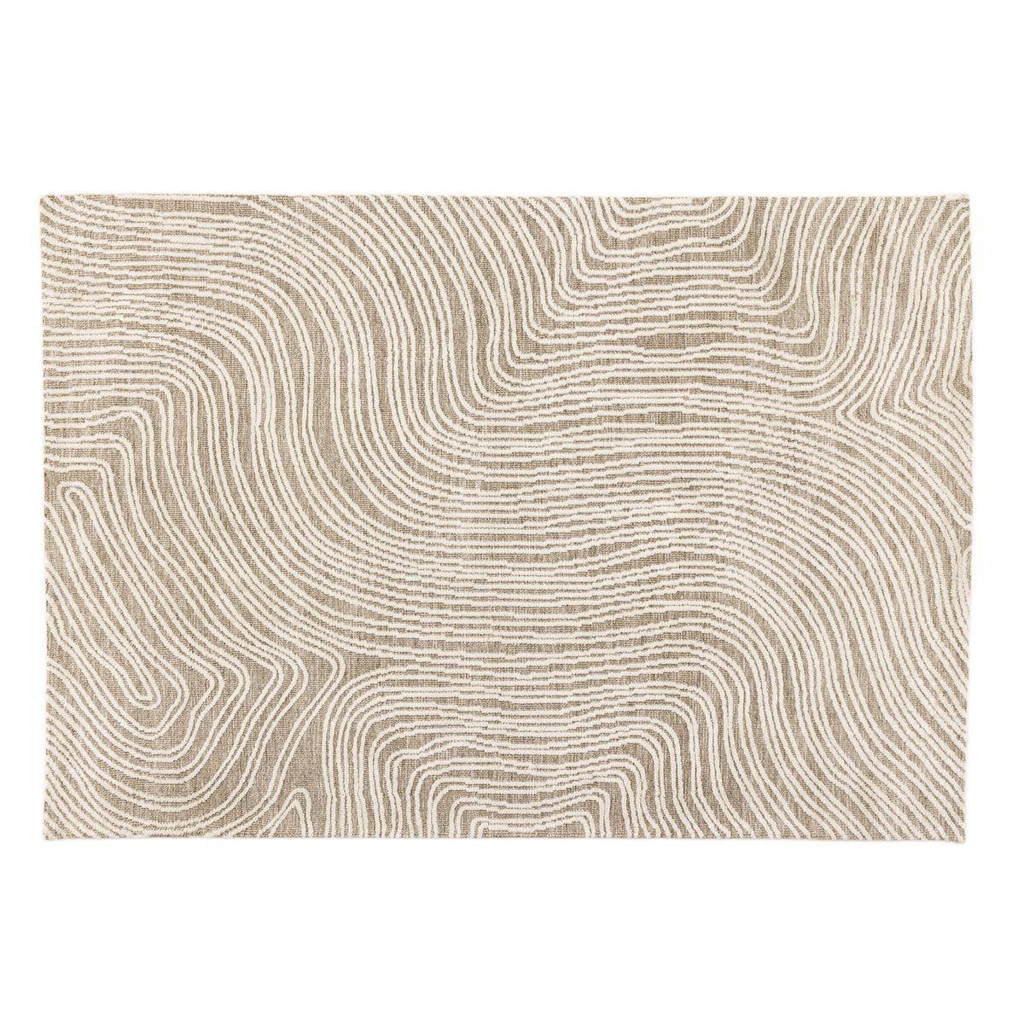 Voir la diapositive 1 : Paris Prix Tapis déco  melle  295x395cm beige