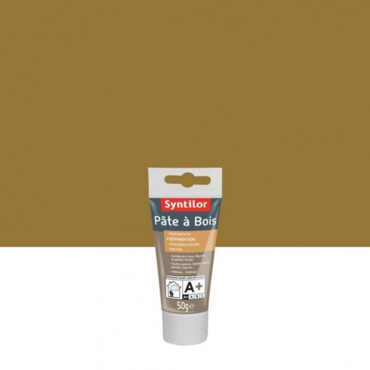 CENTRALE BRICO Pâte à bois SYNTILOR, chêne moyen, 50 g