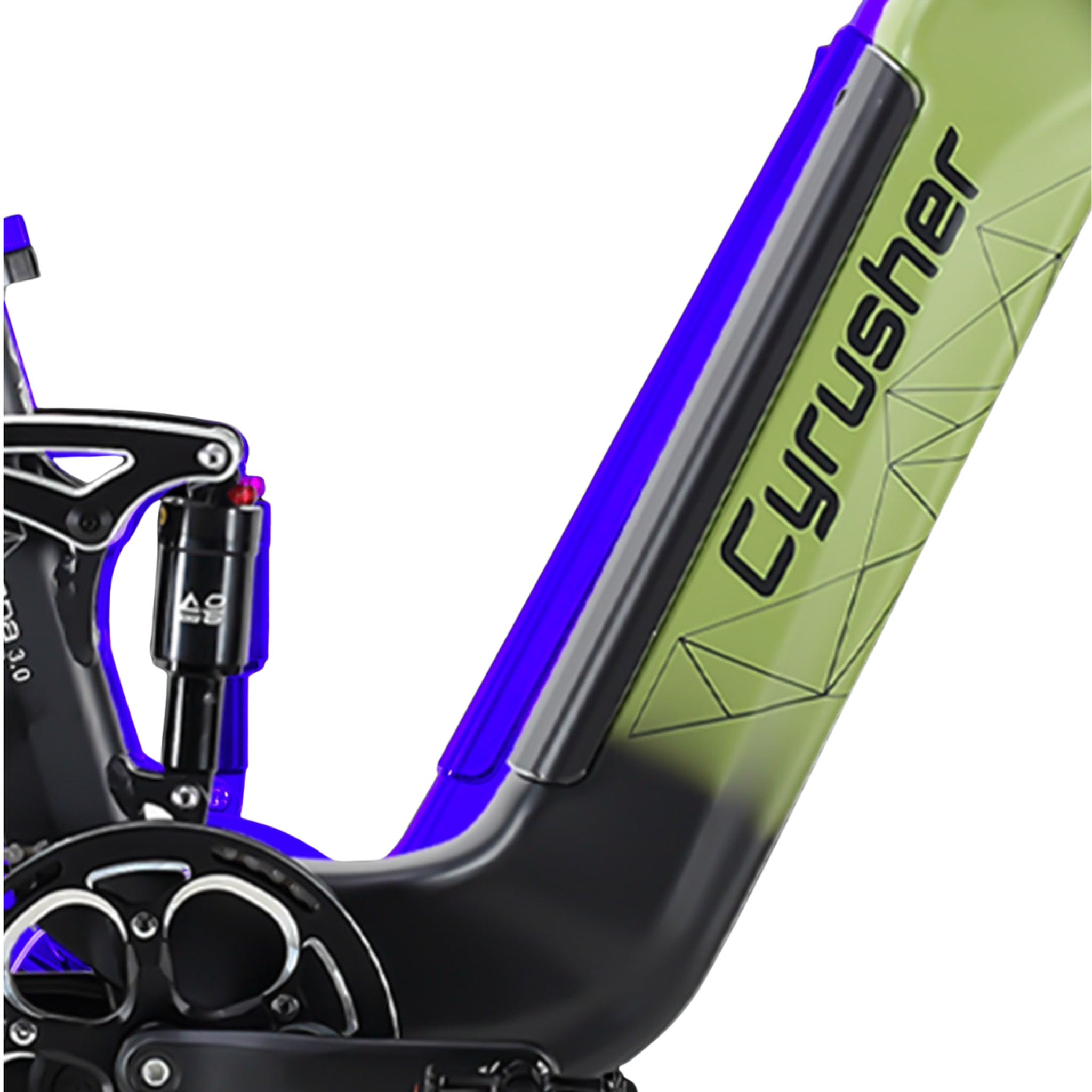 Voir la diapositive 4 : CYRUSHER Vélo électrique Fat Bike Cyrusher Kommoda 3.0