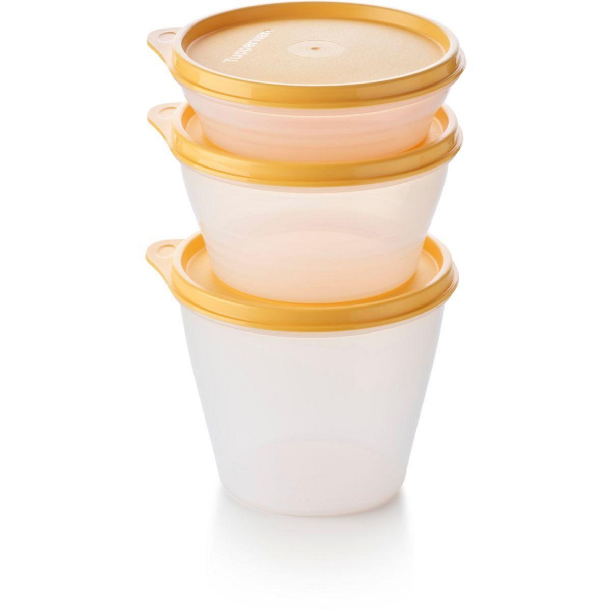 TUPPERWARE Boîte hermétique 3 bols multifonctions