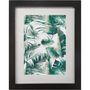 Voir la diapositive 5 : ATMOSPHERA 5 Cadres photos muraux Tropical - Noir