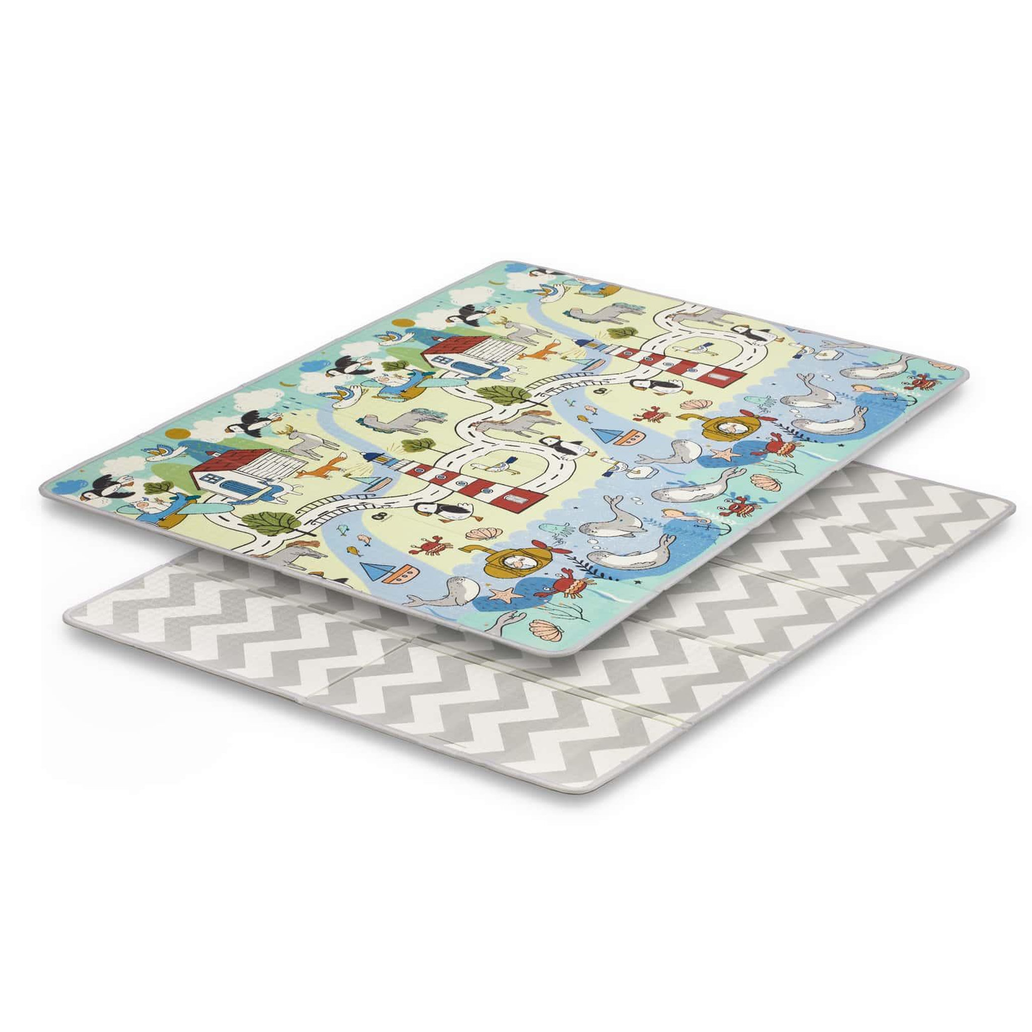KINDERKRAFT Tapis d'évei Matty2- tapis sensoriel pour bébé. Coloris disponibles : Multicolore