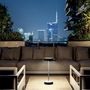 Voir la diapositive 3 : Lumisky Lampe LED design SANDY Noir Aluminium H33cm