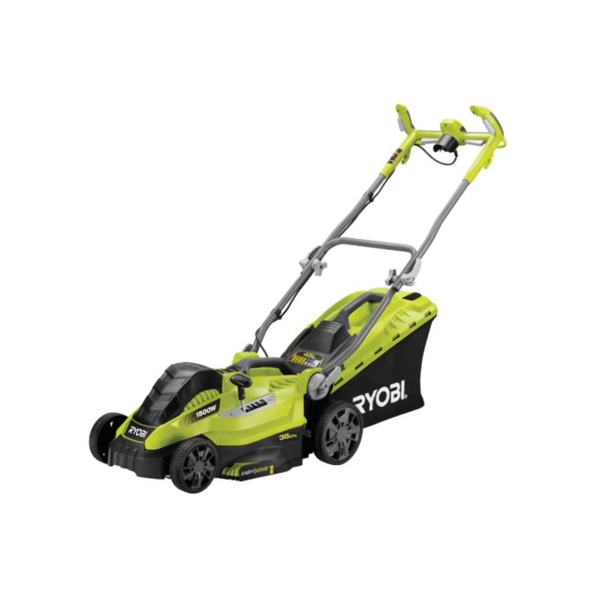 Ryobi Tondeuse électrique RYOBI 1500W coupe 36cm RLM15E36H