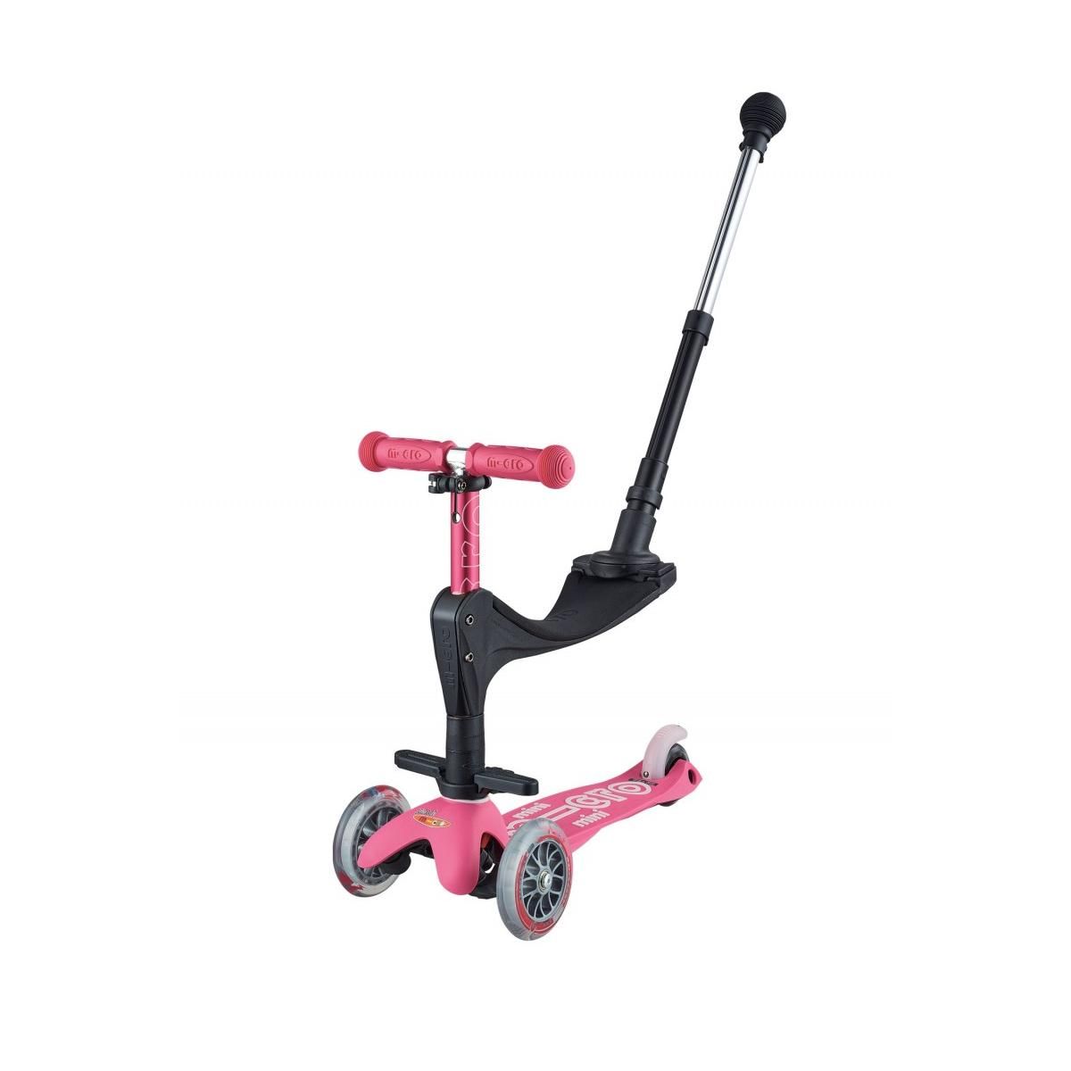 Micro Trottinette  Mini 3en1 Revolution Deluxe - Framboise