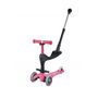 Voir la diapositive 4 : Micro Trottinette  Mini 3en1 Revolution Deluxe - Framboise