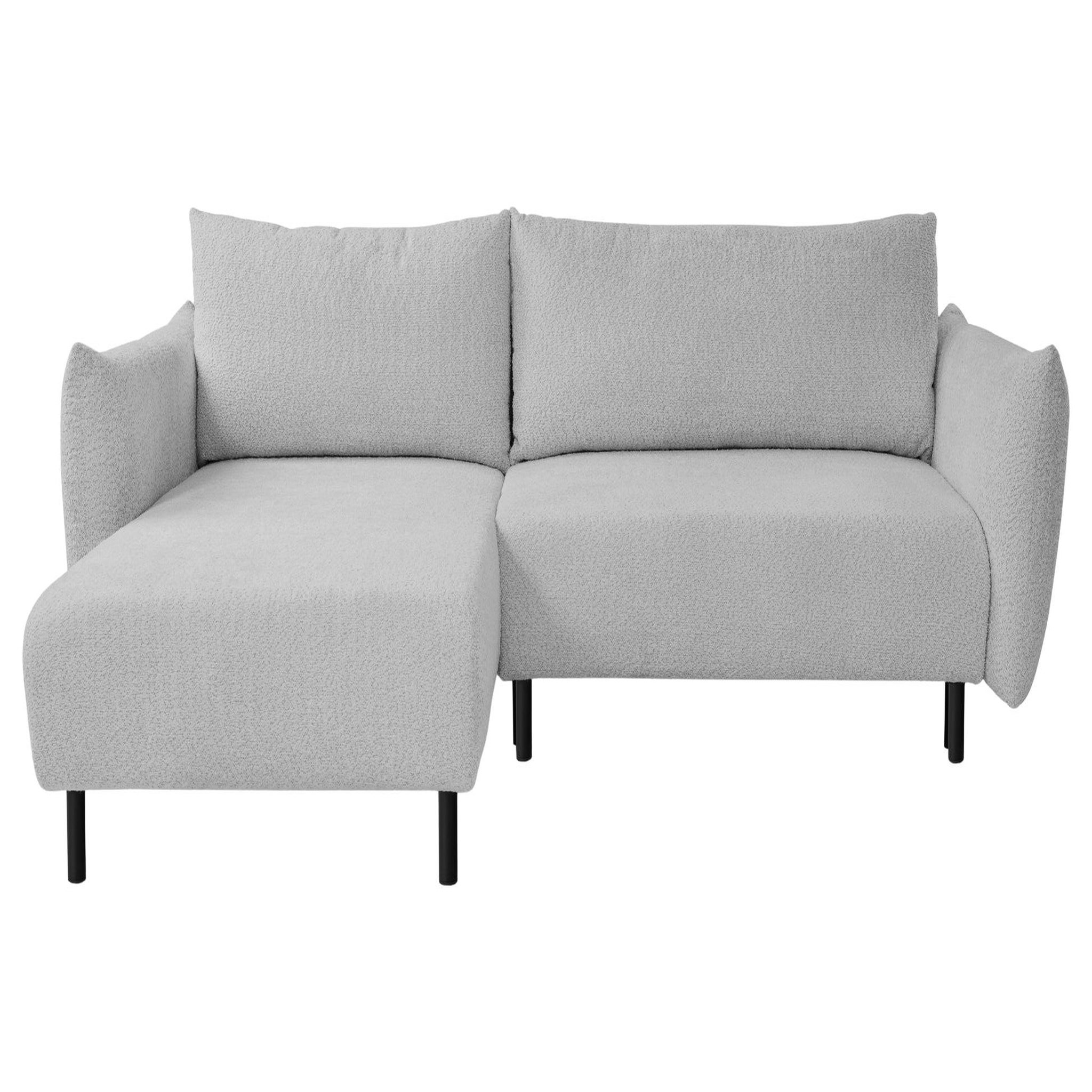 Voir la diapositive 1 : CASANOVA PARIS Alix - canapé d'angle convertible tissu chenille
