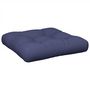 Voir la diapositive 2 : VIDAXL Coussin de palette bleu marine 60x60x12 cm tissu