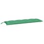 Voir la diapositive 2 : VIDAXL Coussin de banc de jardin vert 150x50x7 cm tissu oxford