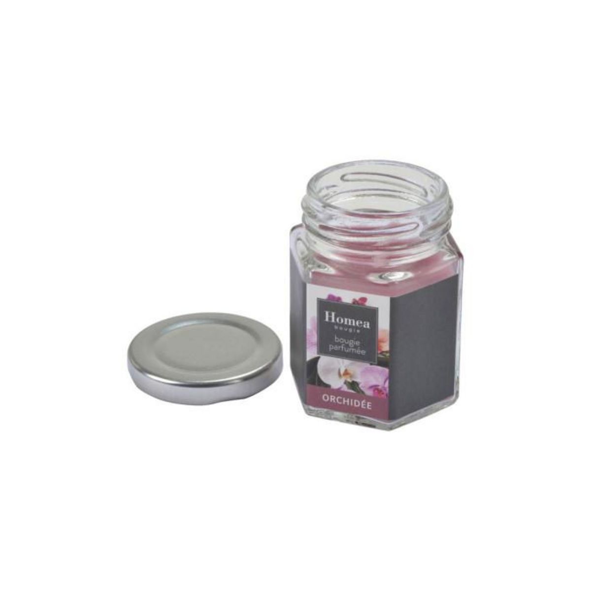 Paris Prix Bougie Verrine Parfumée  Essentiel II  7cm Orchidée