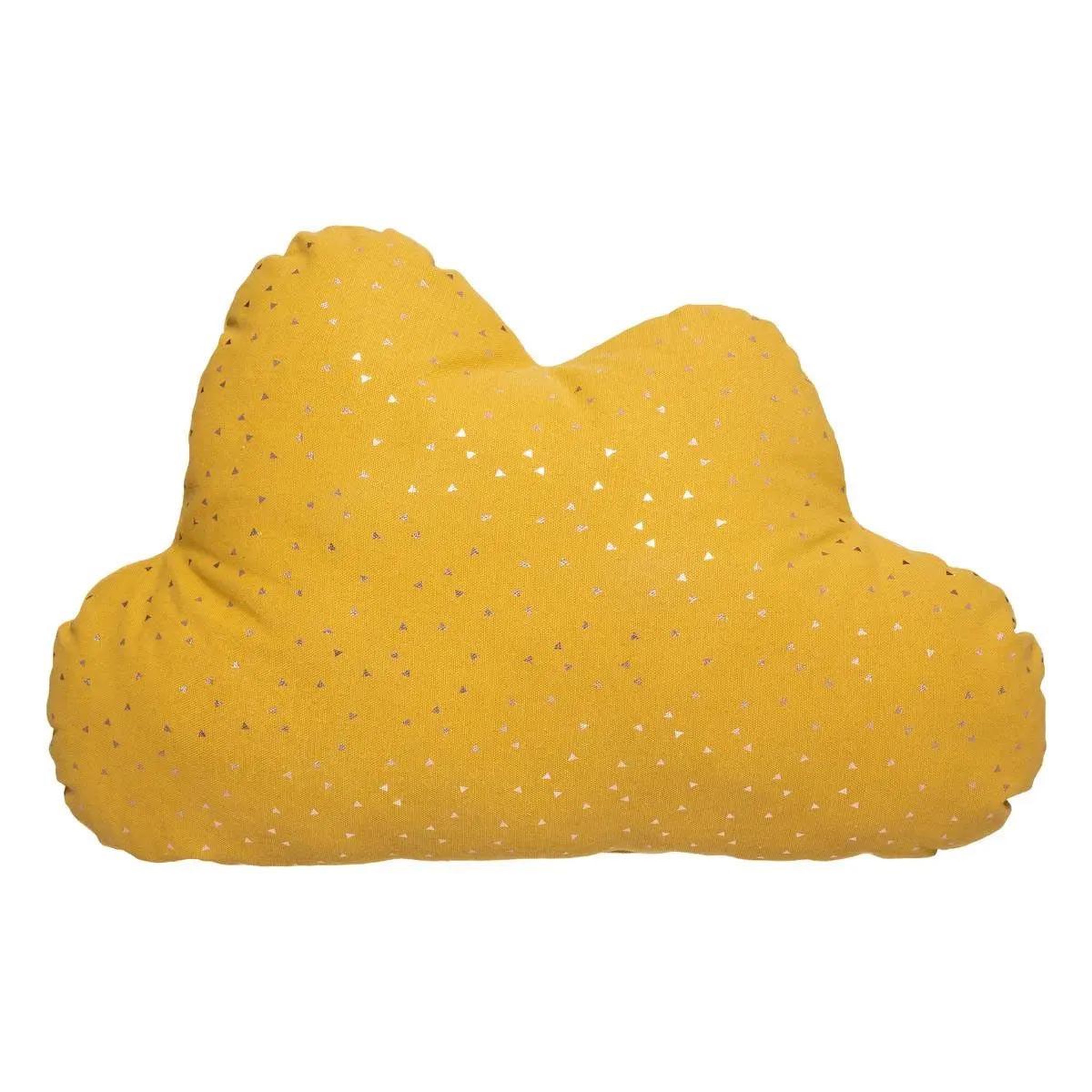 Atmosphera Kids Coussin enfant  berlingot nuage  28x45cm ocre