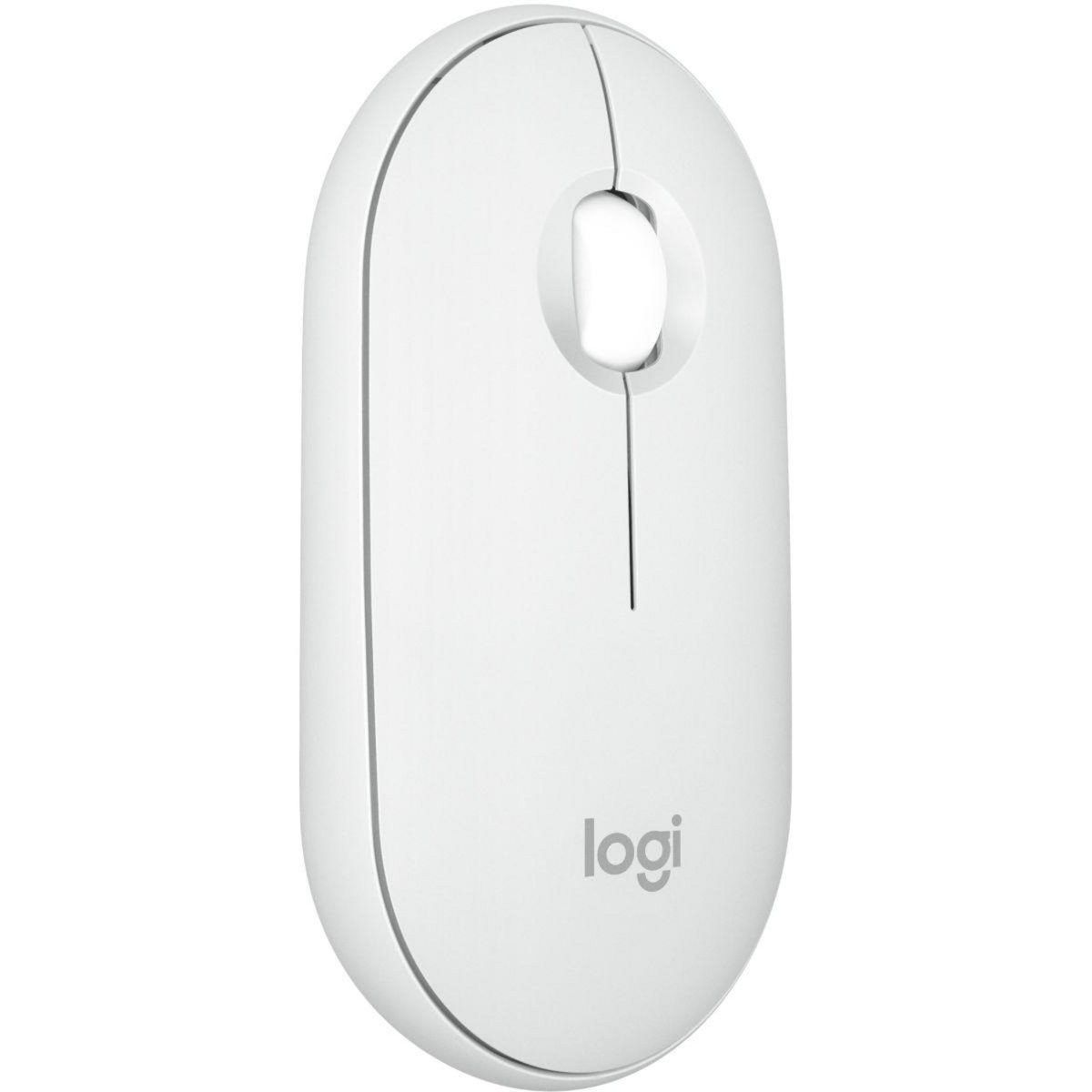 Logitech Souris sans fil Pebble 2 MS350s Blanc cassé