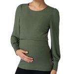 MAMALICIOUS Blouse e Femme Mamalicious  June. Coloris disponibles : Vert