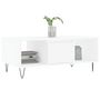 Voir la diapositive 3 : VIDAXL Table basse Blanc 90x50x36,5 cm Bois d'ingenierie
