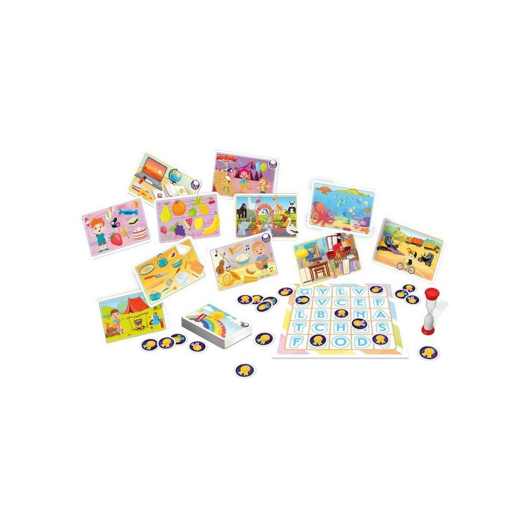 Voir la diapositive 2 : Tactic Apprenons le Rally des Mots - Jeu éducatif - TACTIC - 2 joueurs et plus - Des 4 ans